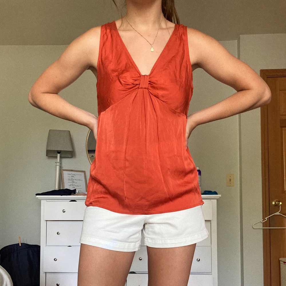 Ann Taylor silk sleeveless top